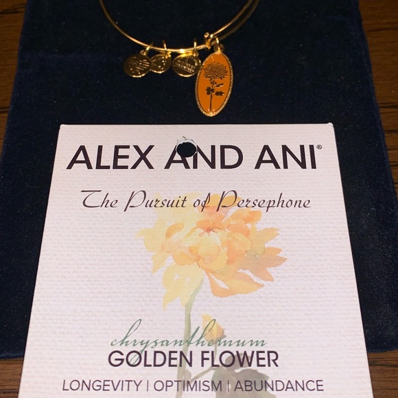 Alex and Ani Jewelry - Alex and Ani Chrysanthemum bracelet